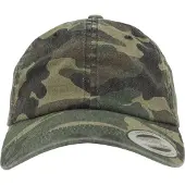 Brandit Low Profile Camo Washed Kappe