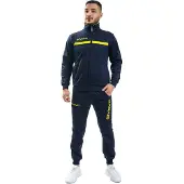 Givova XL BLU/GIALLO|One Full Zip Trainingsanzug TT012-0407