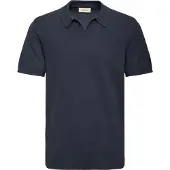Blend Kurzarm Poloshirt V-Ausschnitt Haifischkragen Basic Größe: