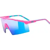 Uvex Flowline Sonnenbrille Rosa Supravision Mirror Blue/CAT3 Rosa Supravision Mirror Blue/CAT3