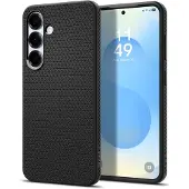 Spigen Samsung Galaxy S25 Hülle - Silikon - - Backcover/Soft Case - Schwarz