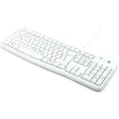 Logitech K 120 Keyboard OEM USB white