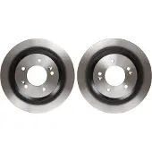 TRW Bremsscheibe DF7953 hinten, voll, 1 Stück