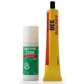 Loctite AA 330/7388 Universalklebstoff/Aktivator farblos hochviskos 50+40ml Tube
