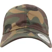 Flexfit Low Profile Baumwoll-Twill YP Classics grün camo Einheitsgröße