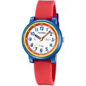 Calypso Kinder Analog Uhr Fashion Kunststoff Silikon Armbanduhr rot UK5827/5
