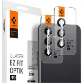 Spigen Optik Pro EZ Fit Lens Protector 2er-Pack für das Samsung Galaxy S23 FE - Schwarz