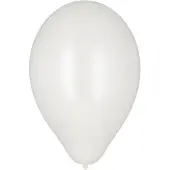 Papstar Luftballons Ø 25 cm weiß, 12 x 10 Stück 120 Stück