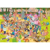 Bluebird Puzzle Puzzlespiel Chuckle Park - 1000 Teile buntes Spielzeug