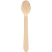 Papstar 25 Kaffeelöffel, Holz "pure" 11 cm