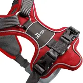 Hunter Geschirr Divo Rot/Grau - S/M
