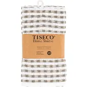 Tiseco Küchenhandtuch Home Studio Oman Taupe - 50 x 70 cm (3er Set)