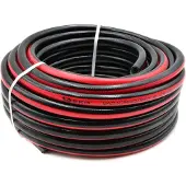 GEKO Zahradní hadice vyztužená BLACK&RED 1" 20m na vodu 4-vrstvá
