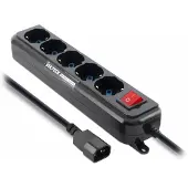 Vultech 5er Steckdosenleiste mit feuerfestem Schalter MU-UPS01