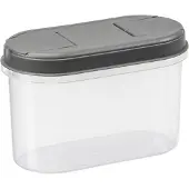 PLAST TEAM Vertriebs GmbH Trockenvorratsdose Margerit, 1,1 Liter, grau