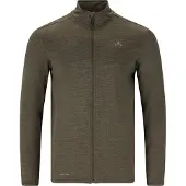 Whistler Kalle M Waffle Full Zipper Mid dunkelgrün 50/M