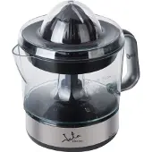 Jata EX421, Handsaftpresse, Schwarz, Edelstahl, Transparent, 0,7 l, Edelstahl, 40 W, 230 V