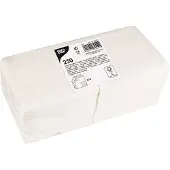 Papstar 2000 Servietten, 2-lagig 1/4-Falz 24 cm x 24 cm weiss