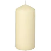 Starpak Stumpenkerze mit extra langer Brenndauer Ø 60 mm, 130 mm Creme