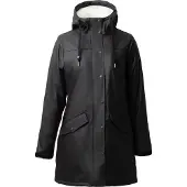 HORZE Billie Damen Regenjacke mit Fleece, Schwarz, 40