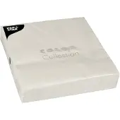 Papstar 50 Servietten, 2-lagig 1/4-Falz 40 cm x 40 cm weiss