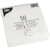 Papstar Servietten, 2-lagig 1/4-Falz 33 cm x 33 cm weiß, 29 x 50 Stück 1450 Stück