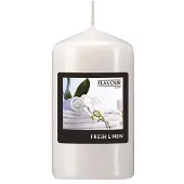 Gala Duft-Stumpenkerzen, Fresh Linen, Ø 58 mm · 110 mm, "Flavour", 6 Stück
