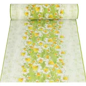 Papstar Tischläufer, stoffähnlich, Airlaid 24 m x 40 cm "Narciso", 6 x 1 Rolle 6 Stück