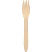 Papstar 25 Gabeln, Holz "pure" 16,5 cm