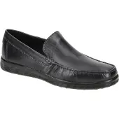 Ecco S LITE MOC Herrenschuhe - elegante Slipper - Halbschuhe schwarz NEU