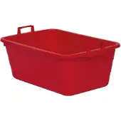 Lockweiler Tragewanne Polyethylen rot 800x535x300mm - 395/80
