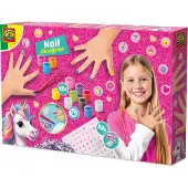 Ses Unicorn - Nageldesigner, Nagelpolitur-Set für Kinder, 6 Jahr(e), Mehrfarbig