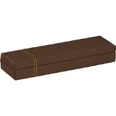Rhodia Rhodiarama, Stiftebox aus Kunstleder, 21x5,5x3cm - Bronze 194509C