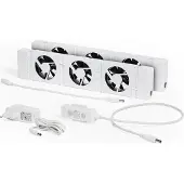 Speedcomfort Duo Set, Weiß, Ventilator, Ventilator, 75 - 120 cm, 1,8 m, 30 m³/h