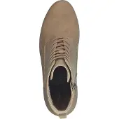 Tamaris Damen Stiefelette mit Plateau und Blockabsatz in Holzoptik 1-25190-41, Größe:39 EU, Farbe:Braun