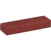 Rhodia Rhodiarama, Stiftebox aus Kunstleder, 21x5,5x3cm - Nacarat 194512C