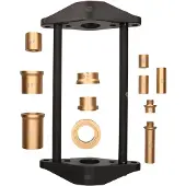 Ks Tools Universal-Satz zum Auswechseln von Achsschenkelbolzen 45 t, 12-tlg ( 440.0665 )