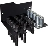 Ks Tools Abzieher-Set 700.1435 Chrom-Vanadium-Stahl 2880g