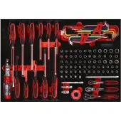 Ks Tools 811.0105, Steckschlüssel-Satz, 105 Kopf/Köpfe, 4,16 kg