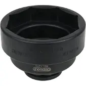 Ks Tools 460.1370, Buchse, 3/4", 1 Kopf/Köpfe, Stahl, ISO 1174, DIN 3121, 2,7 kg