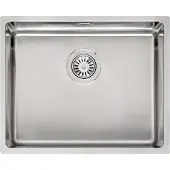 Reginox R32855 Houston 50x40 Edelstahlspüle ab Schrankbreite 60 cm / Flächenbündig / Flacheinbau / Unterbau