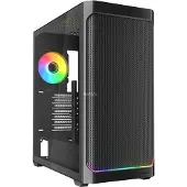Sharkoon AK4W RGB Strip, Midi Tower, PC, Schwarz, ATX, micro ATX, Mini-ITX, Metall, Multi