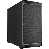 Sharkoon MK4 RGB Strip, Micro Tower, PC, Schwarz, micro ATX, Mini-ITX, Multi, Vorderseite