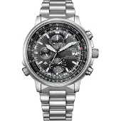 Citizen Multifunktions Silber Kollektion Radio Controllati - mann