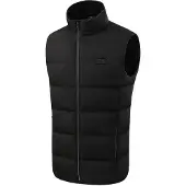 INF Wärmeweste mit 9 Heizzonen Schwarz 4XL