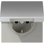 JUNG AL1521KL SCHUKO Steckdose mit Klappdeckel