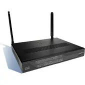 Cisco C897VA, Wi-Fi 4 (802.11n), Ethernet/LAN, 3G, 4G, Schwarz, Tabletop-Router