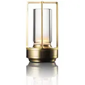 Luxus Europe - Tischlampe Touch Juliette Gold - Kabellose LED-Tischlampe für den Innenbereich – USB-C wiederaufladbar