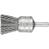 PFERD TOOLS Pinselbürste ungezopft PBU Ø20mm Schaft-Ø6 mm SiC-Filament-Ø0,90 Korn 180