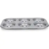 Patisse Form für 6 Donuts 32x22cm Silver-top P03635